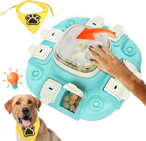 لعبة ألغاز الكلب Bacoeng ، ألغاز ألغاز بطيئة للعلاج لعلاج الذكاء/تحفيز الدماغ ، ألعاب الترفيه الكلاب لجميع السلالات in Kuwait