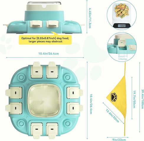 لعبة ألغاز الكلب Bacoeng ، ألغاز ألغاز بطيئة للعلاج لعلاج الذكاء/تحفيز الدماغ ، ألعاب الترفيه الكلاب لجميع السلالات in Kuwait