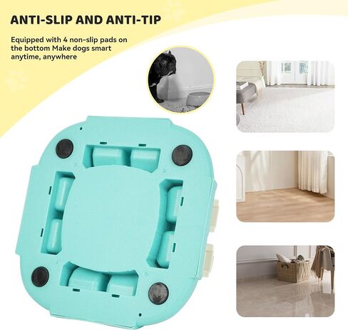 لعبة ألغاز الكلب Bacoeng ، ألغاز ألغاز بطيئة للعلاج لعلاج الذكاء/تحفيز الدماغ ، ألعاب الترفيه الكلاب لجميع السلالات in Kuwait