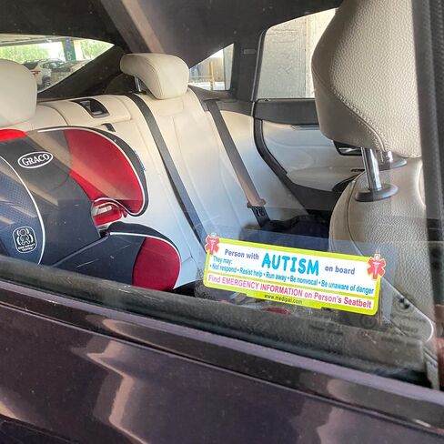 2-Decal Set Autism Awarness Symboy Infinity Symbol in Saudi Arabia