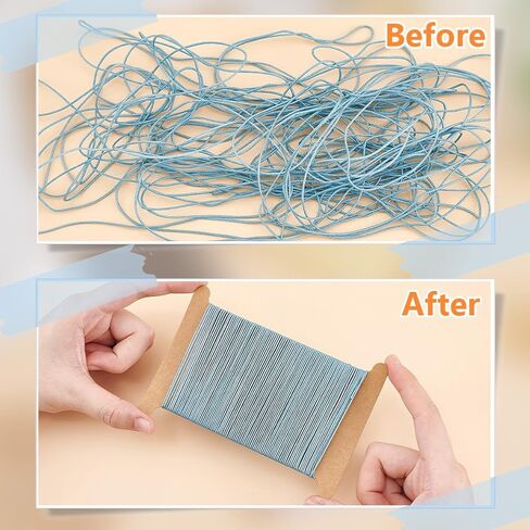 PH PandaHall 50pcs Ribbon Storage Organizer Cardboard Ribbon Spools Embroidery Floss Bibbon for Thread Holder Empty Yarn Bobbin for Cotton Thread Cross Stitch Craft DIY Sewing 5x3.5 Inch in Saudi Arabia