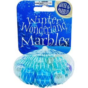 House of Marbles Winter Wonderland Net Bag of Marbles