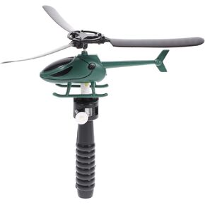 TOYANDONA Kids Pull String Helicopter Toy, 360° Rotating Helicopter Airplane Toys for Boys Girls, Great Birthday Party Favors, for Kids Flying Helicopter Toy Airplanes (Random Color)