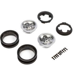 Axial 1.9 Retro Slot Beadlock Wheels, Satin (2), AXI43013