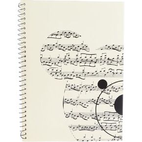 50 Pages Sheet Music Book, Staff Notebook Music Manuscript Writing Paper Music Composition Book Song Writing Books for Song Writers or Amateurs (Yellow Bear Pattern)