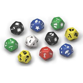 Modiphius Entertainment Fallout: Wasteland Warfare - Dice Set