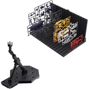 Model Display Rack, Suitable for HG, MG, RG, 1/144, 1/100, and BB Model Character Doll Display Racks (2 Sets)