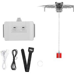 LICHIFIT Drone Airdrop System for DJI Mini 4 Pro Geomagnetic Thrower Transport Delivery Payload Release Dropping Device