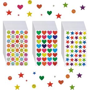 1440 Pcs Star Stickers, Star Stickers for Kids Reward, Tiny Star Stickers, Behavior Reward Stickers, Glitter Stickers, School Classroom Student Teacher Supplies and DIY UonBexj