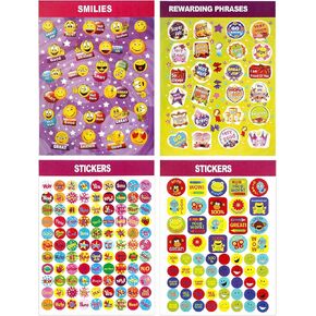 2100 PCS Small Reward Stickers for Kids Teachers – Motivational Good Job Stickers for Kids Behavior Chart, School Classroom Incentive Stickers for Boys Girls, Mini Size Bulk Pack of 40 Sheets