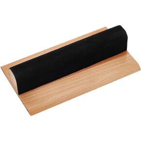 BENECREAT 8x5 Inch Wooden Tailors Clapper Black Pressing Bar, Wood Professional Sewing Tool for Sewing，Flattening Fabrics and Point Pressing