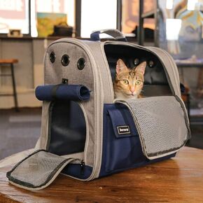 Pet Carrier Backpack for Dogs and Cats,Puppies, Breathable Dog Carrier Backpack,Cat Bag for Hiking Travel Camping Outdoor