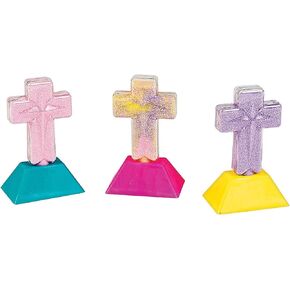Art Sand Art Crosses (1 DZ) - الحرف اليدوية للأطفال والأنشطة المنزلية الممتعة