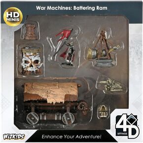 WizKids Warlock Tiles: Accessory – 4D Settings War Machines Battering Ram