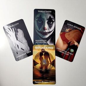 SITUATIONS Oracle Deck for Twin Flames Soulmates Karmic Relationships - 77 Cards- Beginner or Advanced Tarot Readings in Saudi Arabia