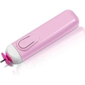 Electric Quilling Pen, Quilling Slotted Tool Automated Paper Volume Curling Pen for DIY Quilling Paper(Pink)