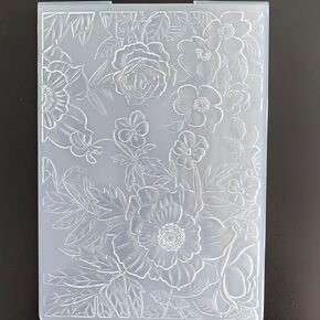 NZJ 3D Flower Flower Pluggetال بلاستيك مجلدات لصنع البطاقات وصنع القصاصات وغيرها من الحرف الورقية in Kuwait