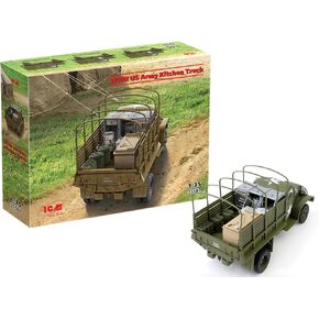 ICM 35587 - WWII US Army Kitchen Truck - Plastic Military Model Kit - Scale 1:35