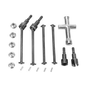 RC Car Drive Rave Kit ، RC الخلفية الأمامية Dogbone Doved Respress Resils Mafts for Scy 16101 16102 16103 16201Pro 1/16 RC CAR