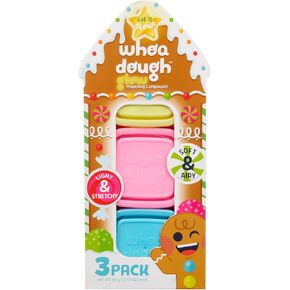 Chuckle & Roar - Whoa Vough Holiday Gingerbread - الفنون والحرف - متعة للأطفال الصغار - هدية آمنة وخالية من المواد المثيرة للحساسية - مخزنة.