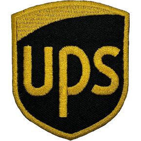 UPS Patches Iron on Patch Embroidered Patch Applique Patch for Jacket Patch for Backpack