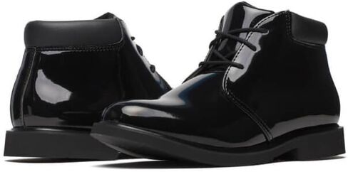 Thorogood Uniform Classics Poromeric Chukka Dress Boots for Men and Women - Ultra-Lightweight with High-Shine Upper and Slip-Resistant Non-Marking Blown Rubber Outsole in Saudi Arabia