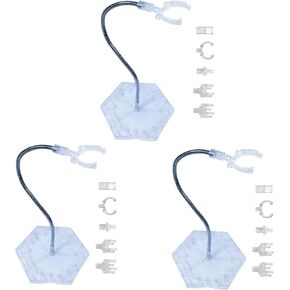 3-Piece Activity Doll Display Stand, Flexible And Sturdy Lines With Adjustable Angles, Suitable For Showcasing Gundam Character Models And HG RG BB Action Figures