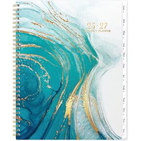 2025-2027 Monthly Planner/Calendar - Jul. 2025 - Jun. 2027, 9" x 11", 2025-2027 Monthly Planner Spiral Bound, 2 Year Monthly Planner with Tabs