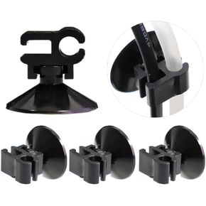 10pcs Aquarium Suction Cups Clips for Fish Tank Oxygen Tube Hose Pump Power Cable Clasp Wire Finisher Suction Cups, Aquarium Accessory