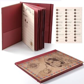 Important Document Organizer Folio Folders with Pockets Document Binder Life Book Organizer with Labels Emergence Planning in Case I Go Missing Important Folio Organizing Supplies