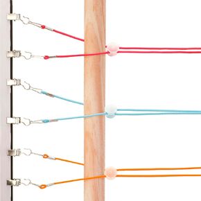 Frealeroda 24 Set Cross Schitch Side Clips ، مقاطع النسيج المتقاطعة ، أدوات غرزة متقاطعة قابلة للتعديل للتطريز ، مشبك تطريز التوتر المرن العالي المرونة