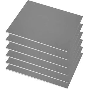 Linoleum Blocks for Printmaking - Printmaking Supplies from Pixiss - Linocut Rubber Stamps (6 Pack) 8"x10"x1/8" - Stamp Block for Stamp Making Kit - Linoleum Block Printing Kit for Relief Printing