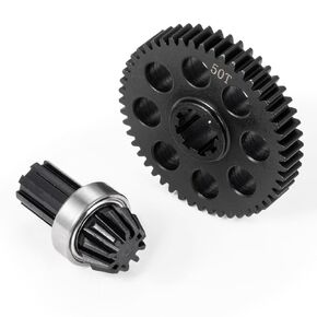 Steel Main Spur Gear and Input Gear for 1/14 1/16 MJX 14301 14302 Hyper Go H16 H16PL H16DR H16BMD Car Replacement Upgrade Parts