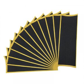DONGKER Foam Grip Tape,12 PCS Non-Slip Finger Skateboard Tape for Fingerskate(11 * 3.8cm)