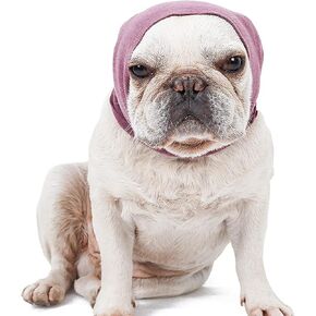 Dog Ears Cover for Bathing Drying and Grooming, Pet Hood for Anxiety Relief and Calming, Dog Ear Protector, Snood and Head Wear(Trumpet)