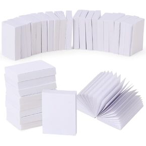 80 Pieces Mini Books Blank Dollhouse Books Miniature Books for Dollhouse Mini Library Miniature Bookshelf Tiny Books for DIY Crafts