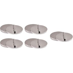 5 Pcs Silver Mini Pin Brooch Converter Harm Free Clothing Buckle Metal Lapel Pin Brooch Holder Converter Easy Use Jewelry Making Pin Backs Jump Rings Jewelry Findings