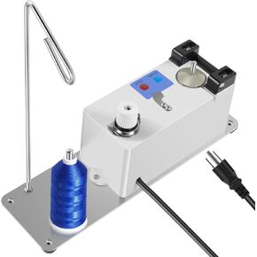 Electric Bobbin Winder, Portable Automatic Bobbin Winder, M L 15 Type Machine, USB/Battery Powered Bobbin Winder,Bobbin Winder with Handle Household Winding Machine for Sewing Crafts Project