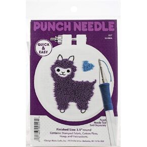 LLAMA -PUNCH NEEDLE KIT