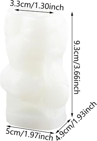 3D Women Body Mold Women Candle Mold Human Body Silicone Molds for Candle Making Resin Aromatherapy Gypsum Wax Clay Craft in Kuwait