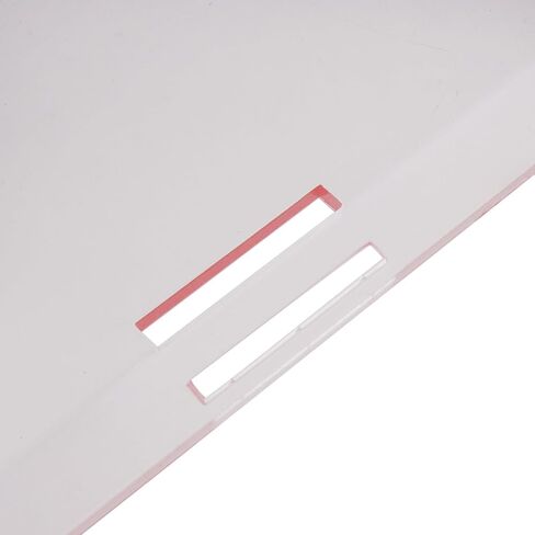 Oedema 2 Pcs Computer Message Board Acrylic Monitor Memo Boards Reminder Pad Side Panels for Home Desktop Office, Pink in Saudi Arabia