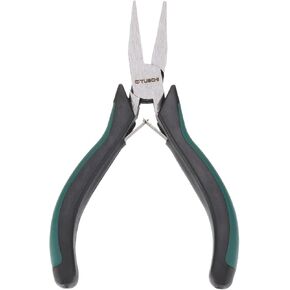 HARFINGTON Flat Nose Pliers 5" Jewelry Pliers Precision Fine Nose Pliers for Jewelry Making Hand Tools Beading Hobby Work Craft