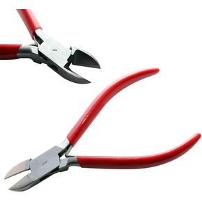 Professional Diagonal Cutter Pliers jewelry making, Wire Cutters, Small Side Cutters for Crafts, Flush Cutting Pliers, Floral Wire Cutters for Artificial Flowers