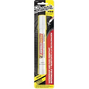 Sharpie Mean Streak Waterproof Marking Stick, 1 White Marker (85118PP) - ( Packaging may Vary )