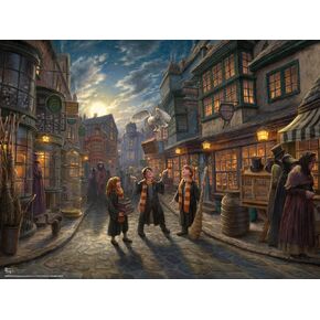 CEACO - Thomas Kinkade - Harry Potter - Diagon Alley - 1500 قطعة بانوراما