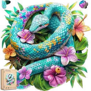 Wooden Puzzle for Adults - 3D Cat Pet Wooden Jigsaw Puzzles, 200 Piece Medium Size Family Reunion Puzzle for Adults and Kids, Exquisite Packaging, Best Gift for Family Friends 11.2x11.2 in