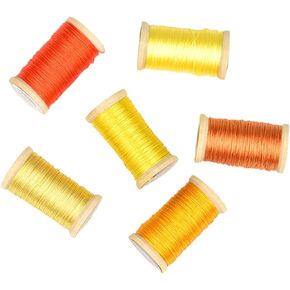Bright 3-Strand ice Silk Tassel Thread, Sturdy and Non Fading Woven Thread(06)