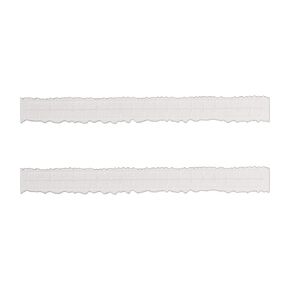 2Pcs Irregular Edge Metal Paper Tearing Ruler for Crafting and Drawing Deckle Edge Carbon Steel Design Ideal for School Office and Art Projects
