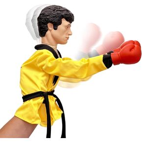 Rocky Reachers Rocky Balboa 13-Inch Boxing Puppet Toy | Retro '80s Movie Collectibles