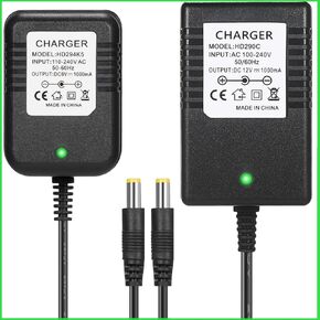 6V/12V Charger for Kidzone Bumper Car，6V for Flybar Bumper Car Charger,12V/6V Battery Charger for Kid Ride On Toy,12V Bumper Car Charger/6V Ride on car Charger，cargador para Moto eléctrica de niño